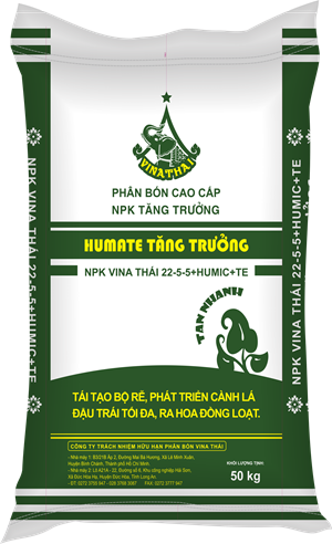 Phân NPK 22 - 5 - 5 + humate + TE